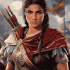 Assassins Creed Kassandra Diamond Painting