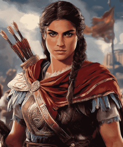 Assassins Creed Kassandra Diamond Painting