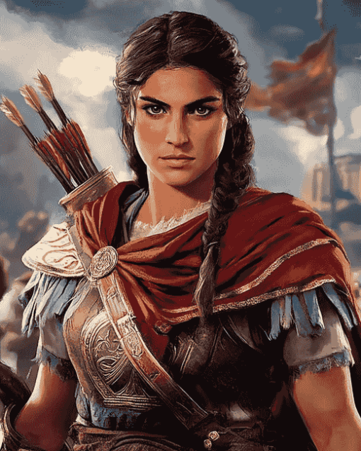 Assassins Creed Kassandra Diamond Painting