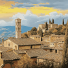 Assisi Italy Landmark Diamond Painting