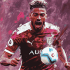 Aston Villa Star Douglas Luiz Diamond Painting