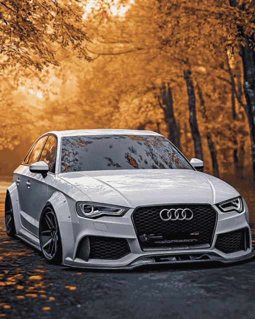 Audi A3 Sports Engine Diamond Painting