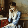 Auguste Toulmouche Ladies' Diamond Painting