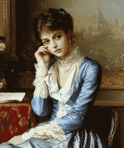 Auguste Toulmouche Ladies' Diamond Painting