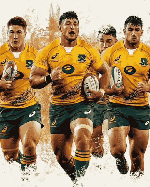 Australia Rugby Stars Diamond Painting