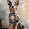 Australian Cattle Dog Animals Diamond Painting