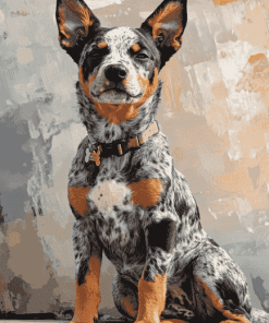 Australian Cattle Dog Animals Diamond Painting