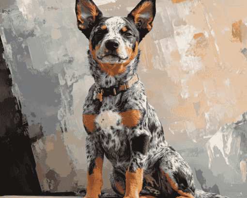 Australian Cattle Dog Animals Diamond Painting