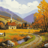 Autumn Country Landscapes Diamond Painting