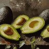 Avocado Fruit Diamond Painting