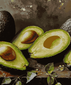 Avocado Fruit Diamond Painting