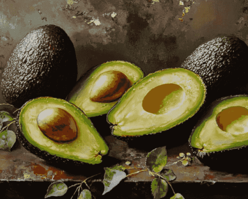 Avocado Fruit Diamond Painting