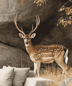 Axis Deer Diamond Painting