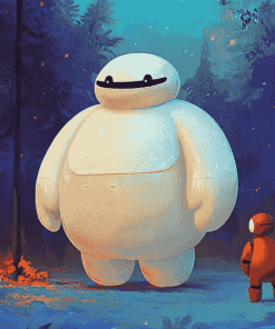 BAYMAX Cartoon Fun Diamond Painting