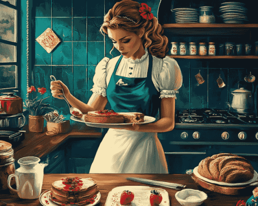 Baking Women's Humor Diamond Painting