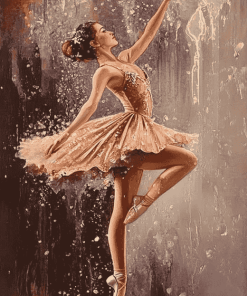 Ballet Princess Vintage Diamond Painting