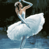 Ballet Swan Lake Ballerina Diamond Painting