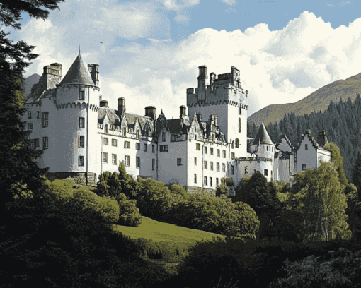 Balmoral Castle Diamond Painting