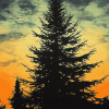 Balsam Fir Tree Art Diamond Painting