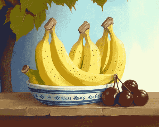 Bananas In Pajamas Cartoon Diamond Painting