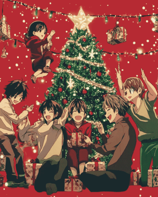 Barakamon Anime Holiday Diamond Painting