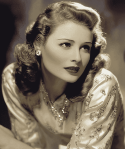 Barbara Stanwyck Famous Actress Diamond Painting