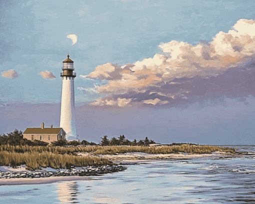 Barnegat Lighthouse Diamond Painting