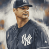 Baseball Icon Aaron Boone Diamond Painting