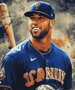 Baseball Player George Springer Diamond Painting