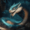 Basilisk Dragon Fantasy Diamond Painting