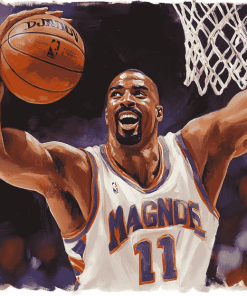 Basketball Legend Karl Malone Diamond Painting