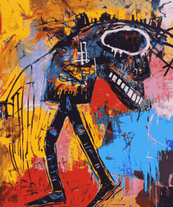 Basquiat Abstract Colorful Diamond Painting