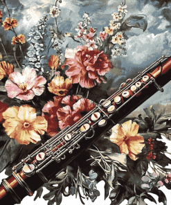 Bassoon Music Diamond Painting