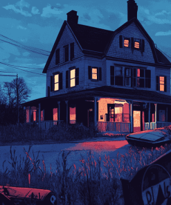 Bates Motel Animation Diamond Painting