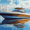 Bayliner Ocean Scene Diamond Painting