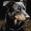 Beauceron Puppy Diamond Painting