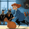 Bedknobs and Broomstick Characters Diamond Painting