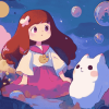 Bee And Puppycat Anime Diamond Painting