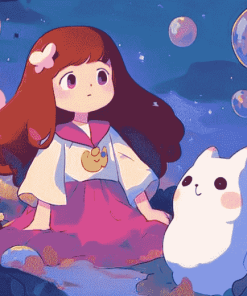 Bee And Puppycat Anime Diamond Painting