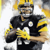 Ben Roethlisberger Football Diamond Painting