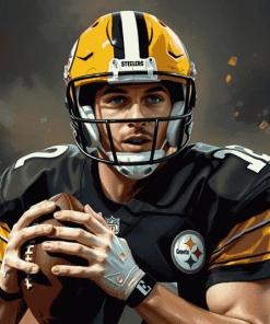 Ben Roethlisberger Football Legend Diamond Painting