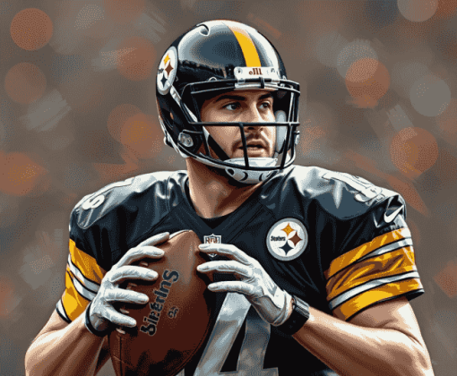 Ben Roethlisberger Football Legend Diamond Painting