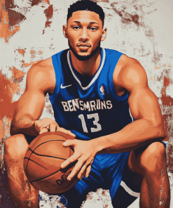 Ben Simmons Basketball Diamond Painting