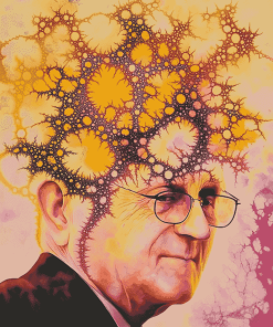 Benoit Mandelbrot Famous Series Diamond Painting