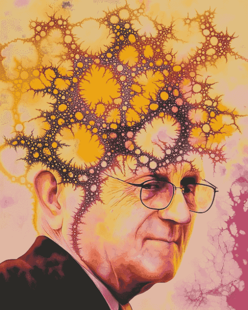 Benoit Mandelbrot Famous Series Diamond Painting