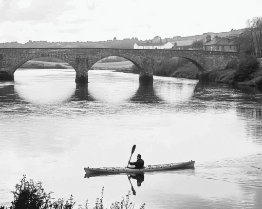 Berwick River Tweed Kayaking Diamond Painting