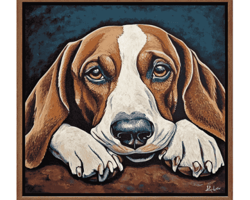 Best Dog Dad Quote Diamond Painting