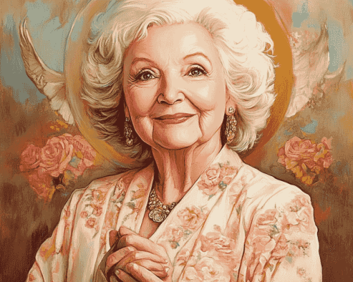 Betty White Iconic Women Diamond Painting