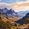 Big Bend National Park Scenic View Diamond Painting