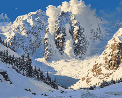 Biggest Avalanch Diamond Painting